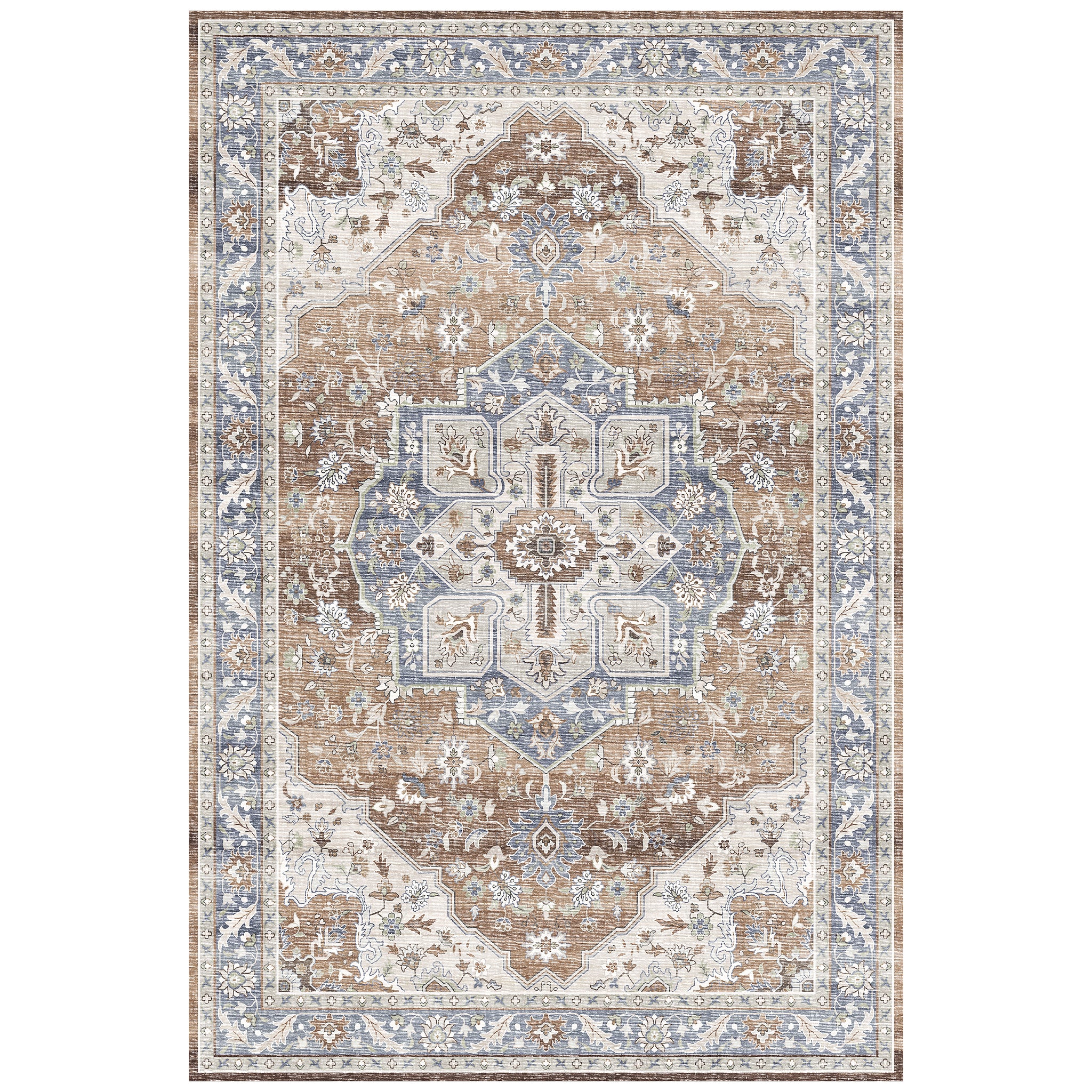 Amara - Coral/Blue - Image 16