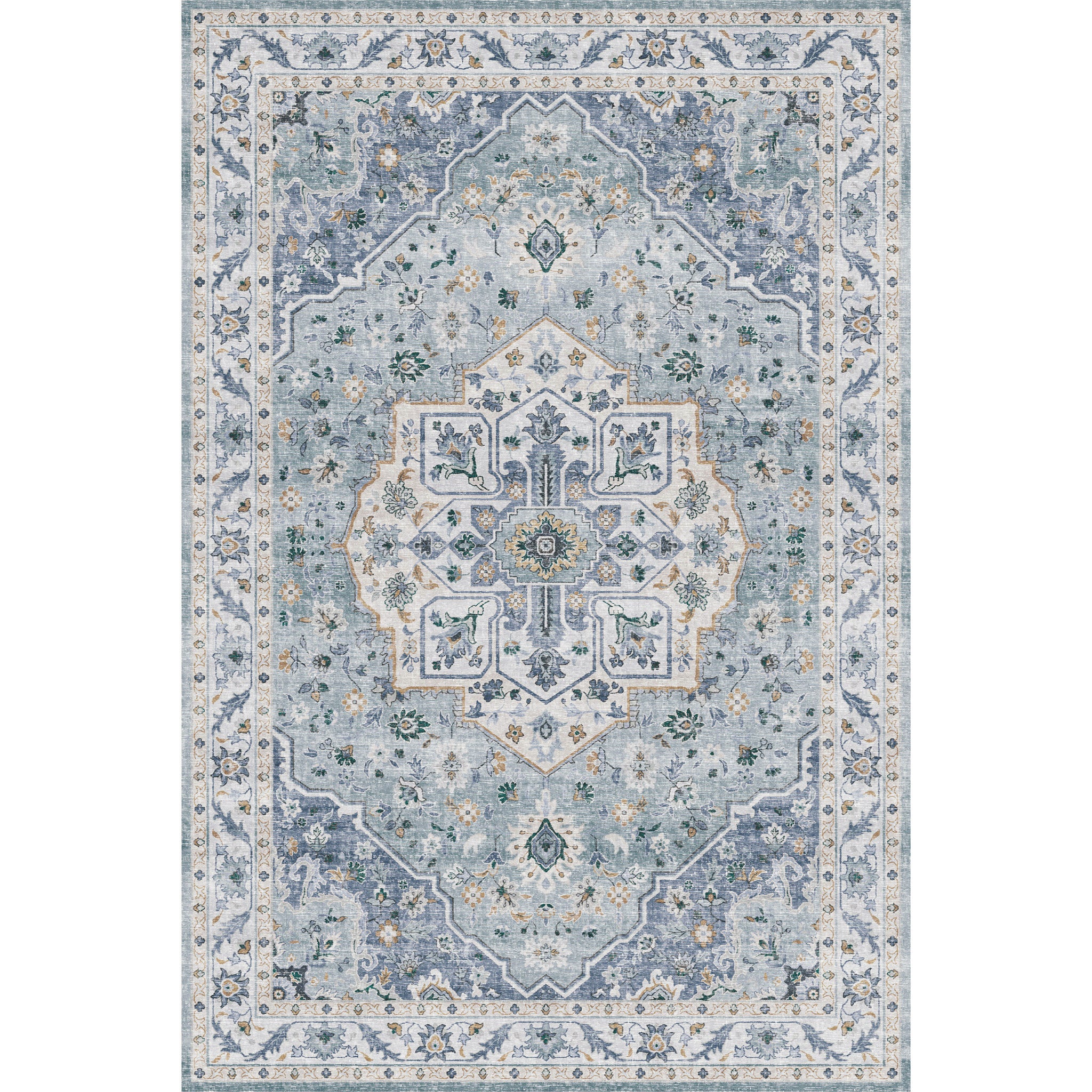 Amara - Light Blue/Ivory - Image 15