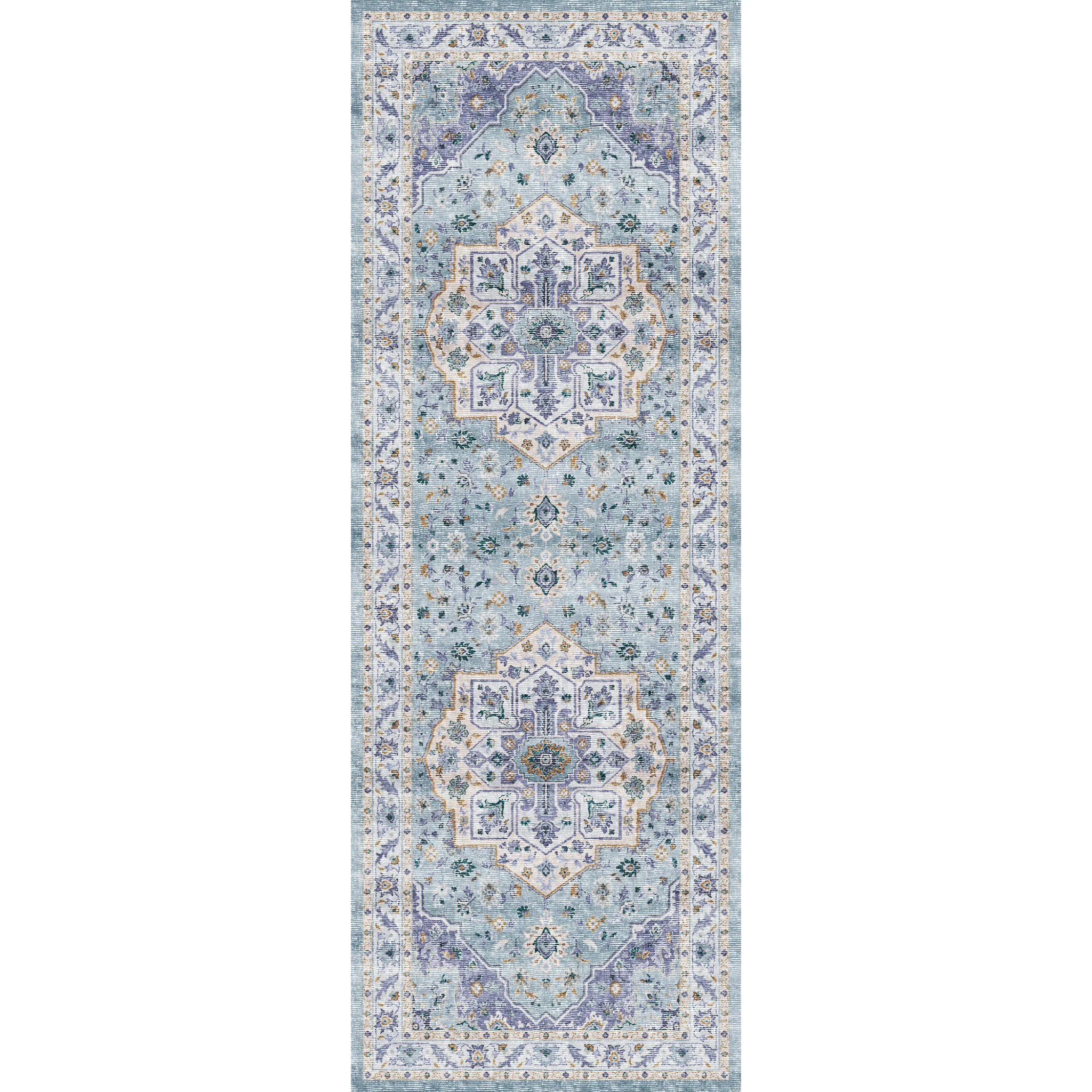 Amara - Light Blue/Ivory - Image 16