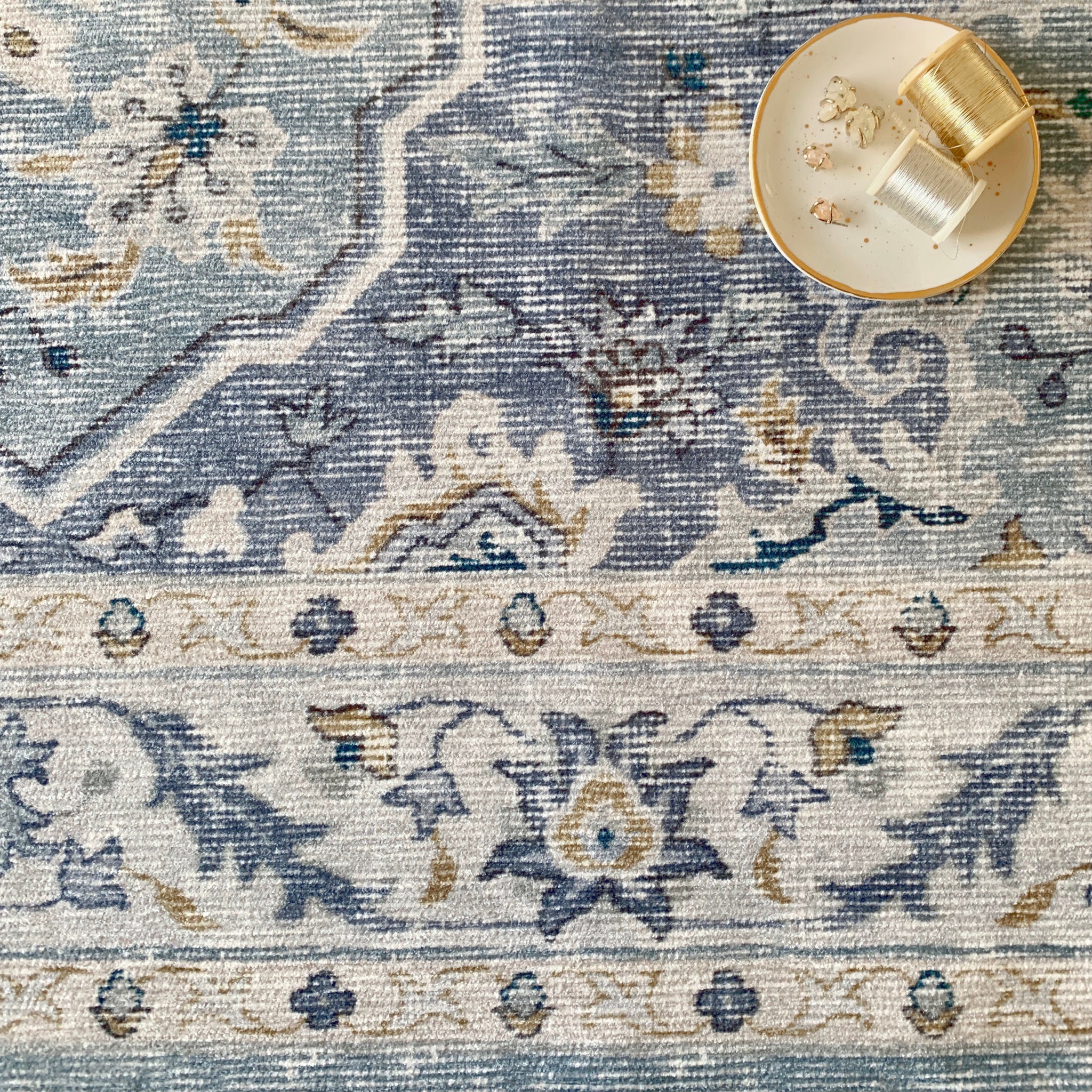 Amara - Light Blue/Ivory - Image 11