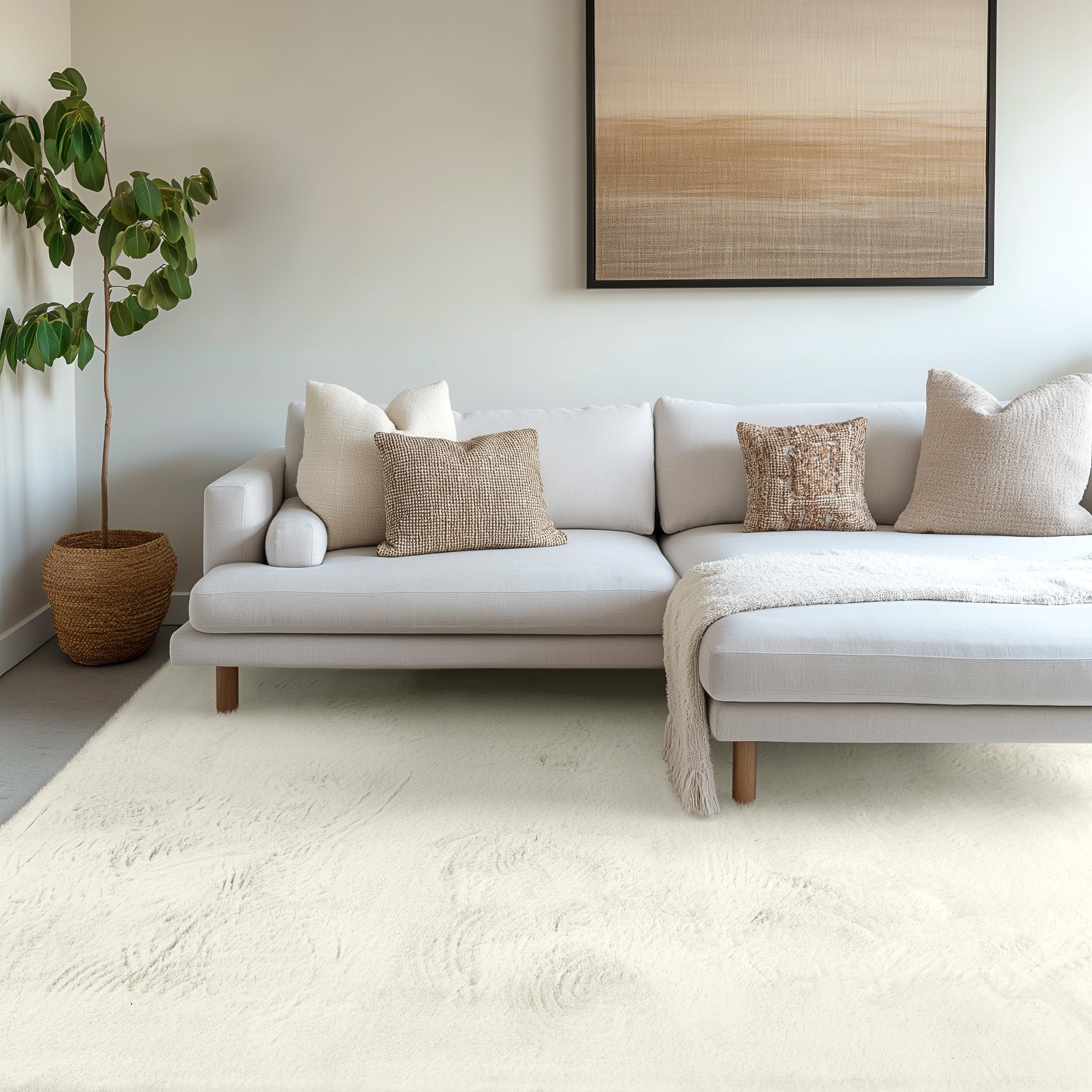 Cozy Fur - Ivory - Image 3