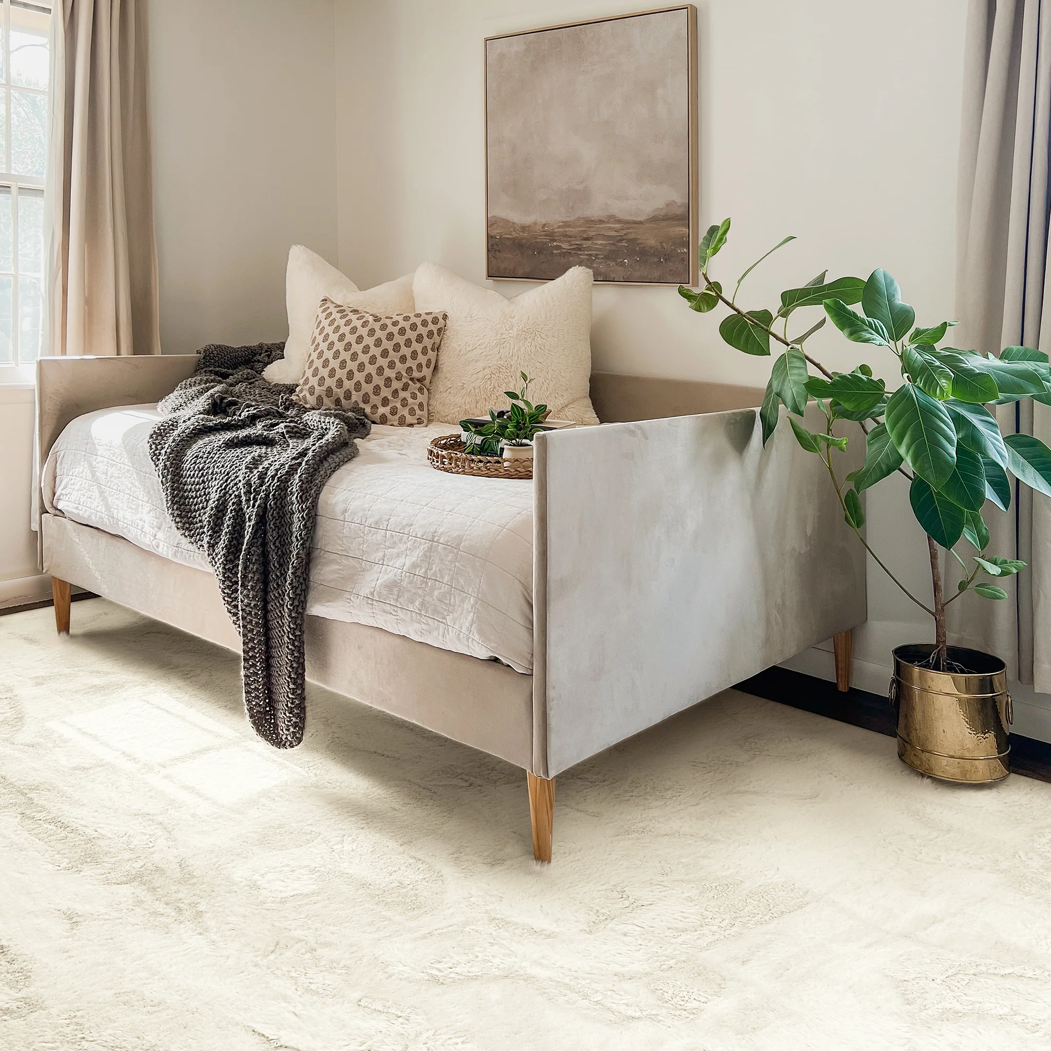 Cozy Fur - Ivory - Image 6