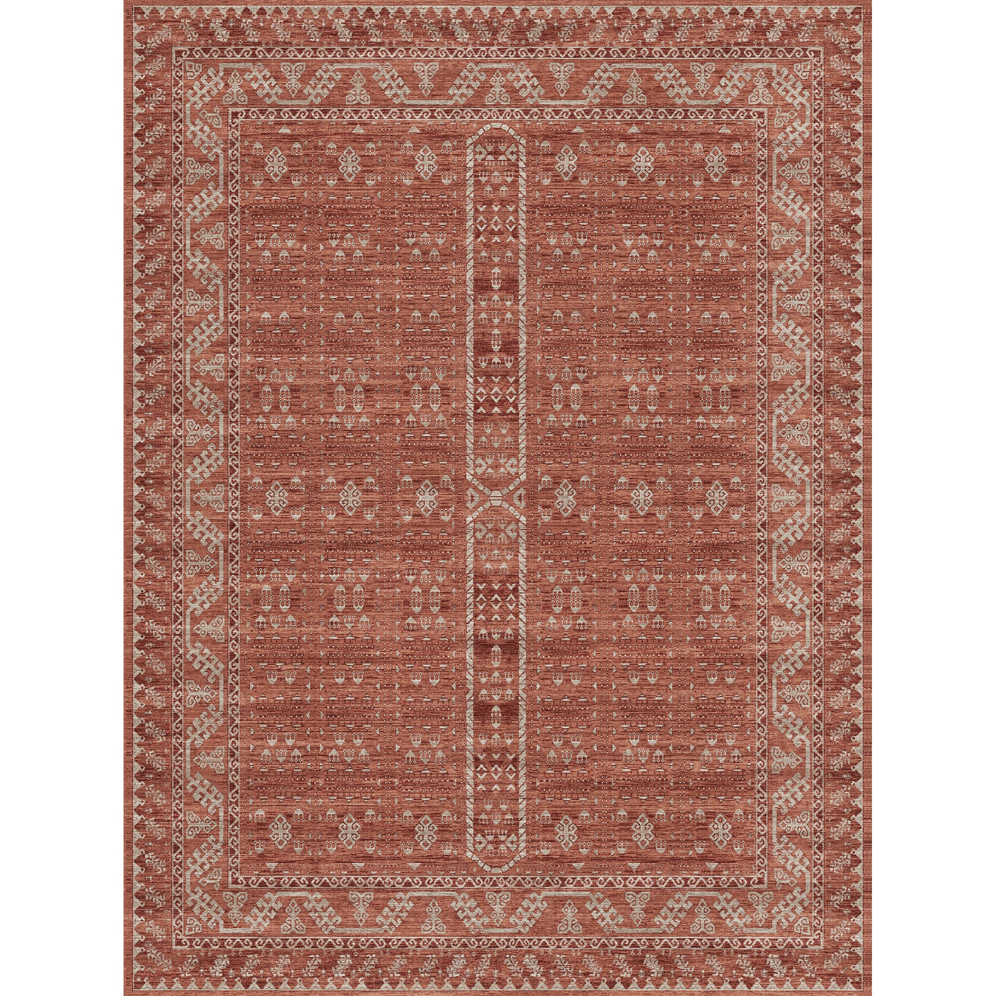 Hali - Coral/Khaki - Image 16