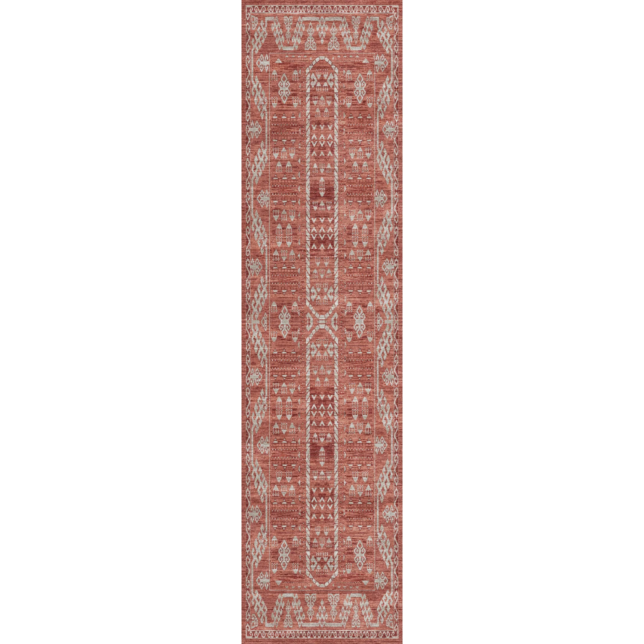 Hali - Coral/Khaki - Image 20