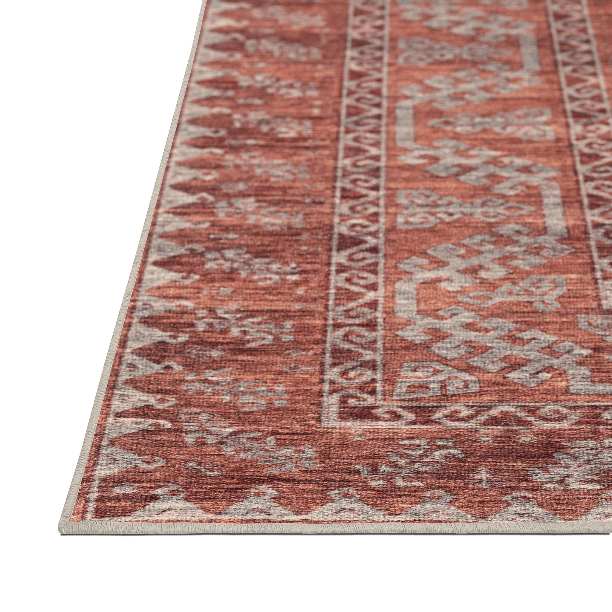 Hali - Coral/Khaki - Image 8