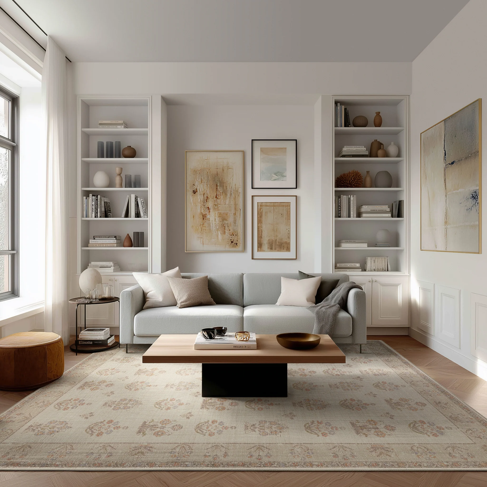 Jasmine - Linen/Brick - Image 3