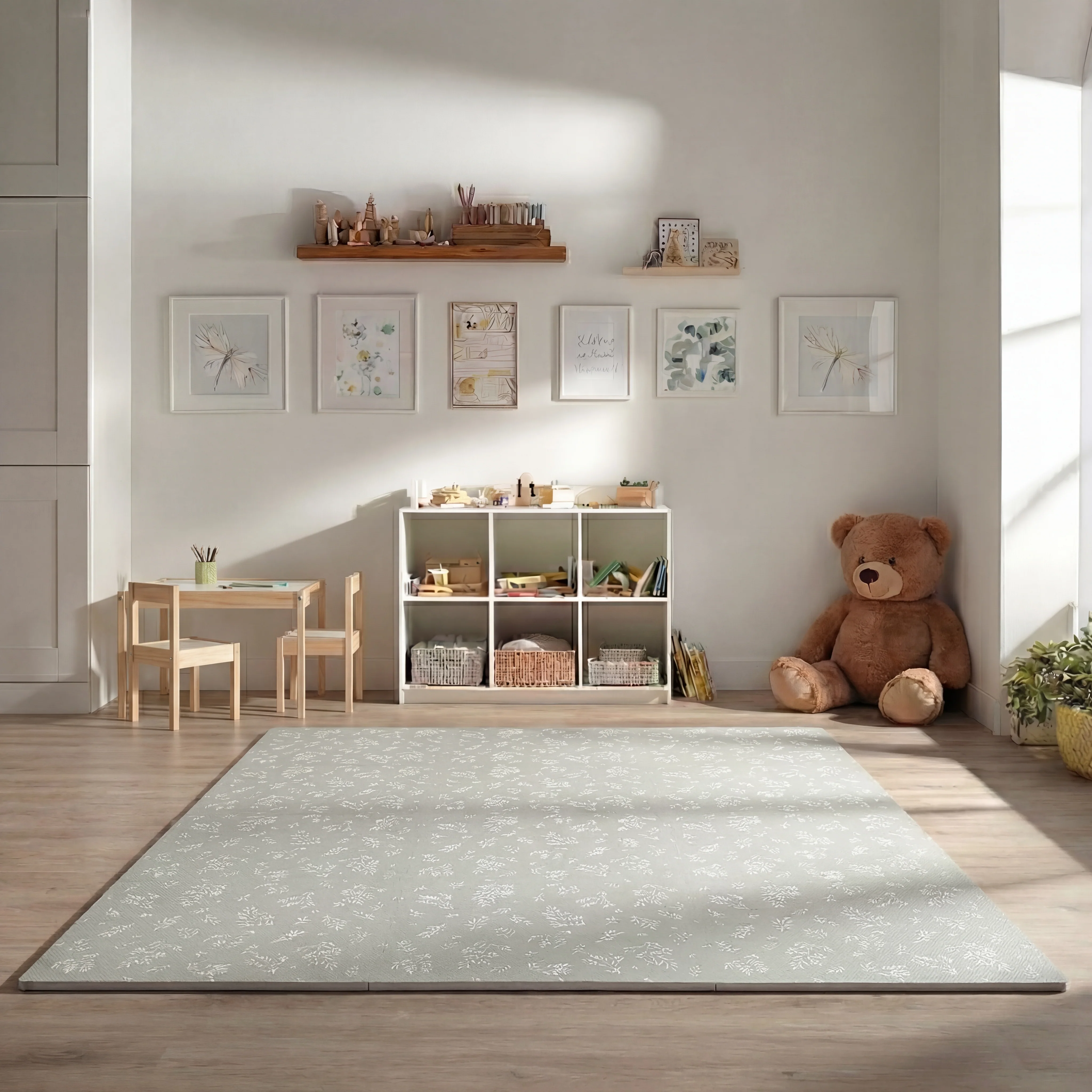 Lily - Sage/Ivory Play Mat - Image 3