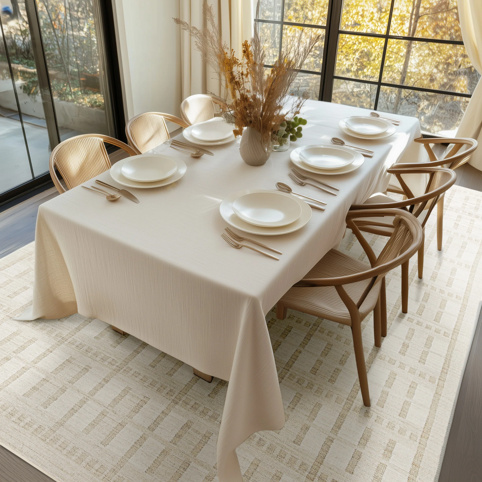 Lino - Ivory/Natural - Image 13