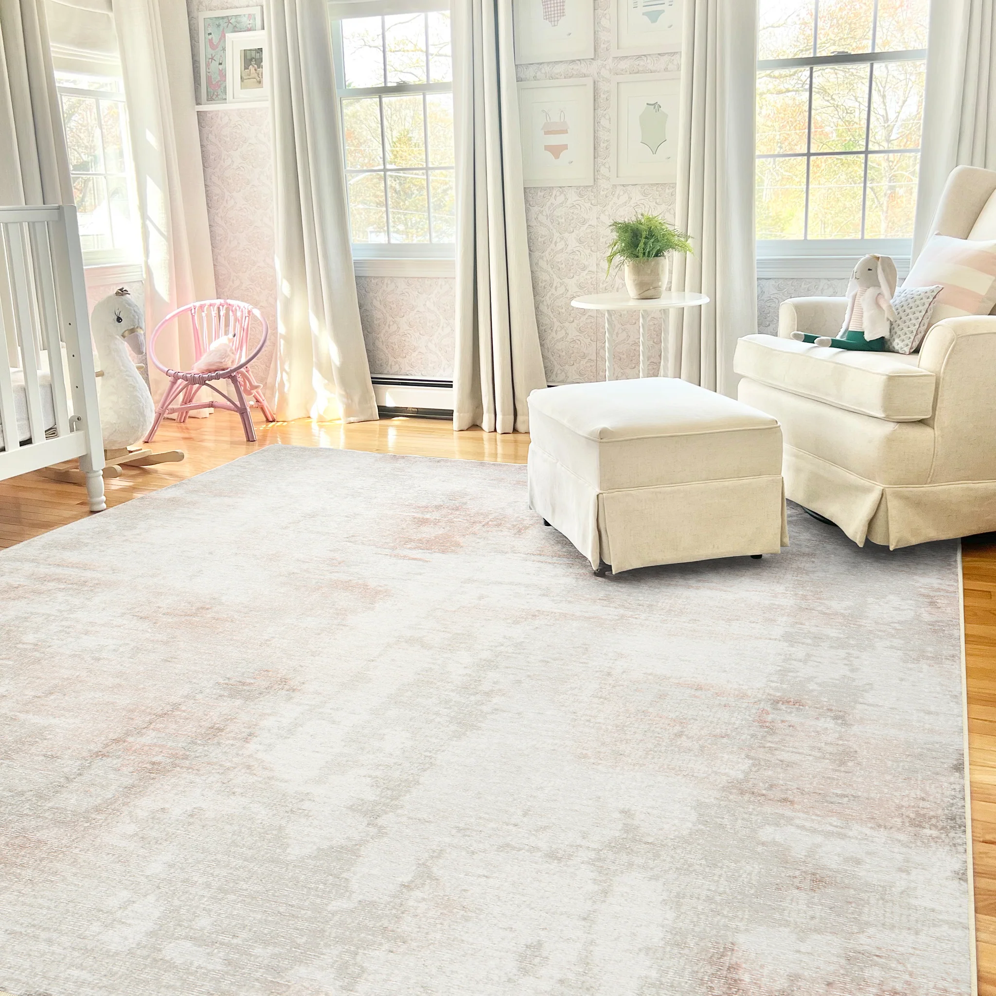 Penelope - Natural/Blush (Rug Cover) - Image 6