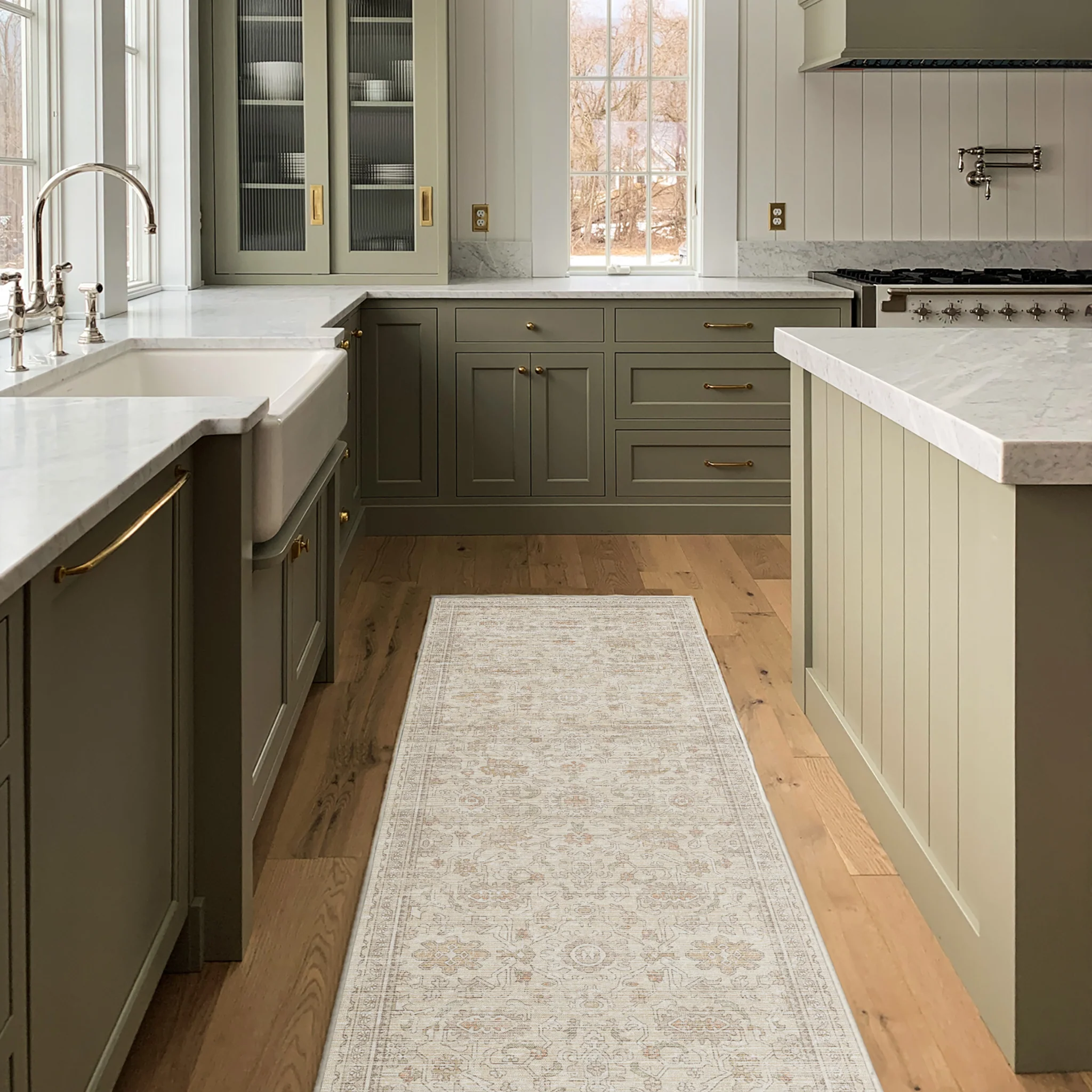 Sophia - Ivory/Beige (Rug Cover) - Image 4